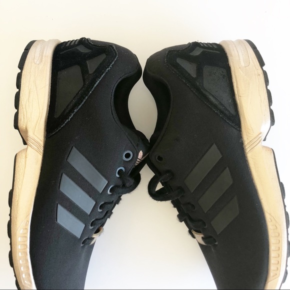 Adidas ZX Flux Black and Rose Gold Copper 7.5 - Picture 6 of 8